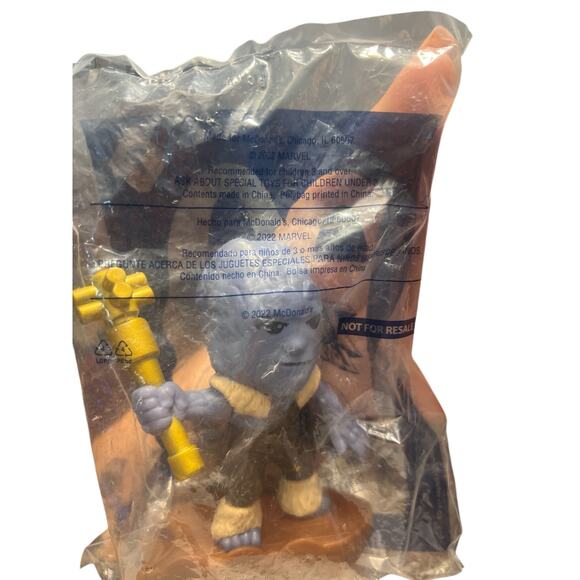 McDonald's Happy Meal Toy Thor Love and Thunder Korg Marvel 2022  # 7 New - Picture 3 of 3